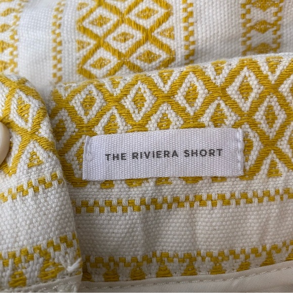 LOFT Yellow White Riviera Short - Picture 6 of 6